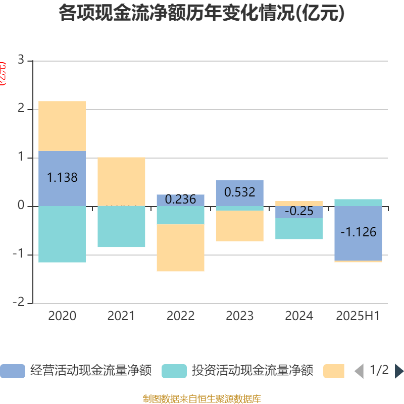 荣科科技：2025年上半年亏损2722.9万元
